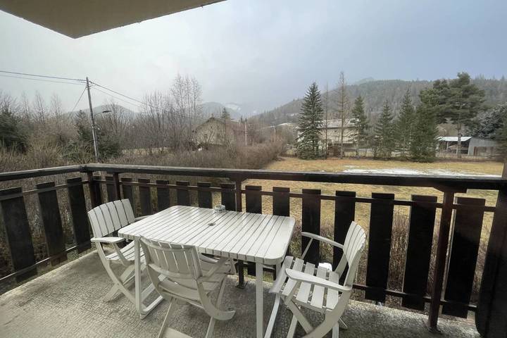 Location de vacances pour 6 personnes, avec balcon à Barcelonnette