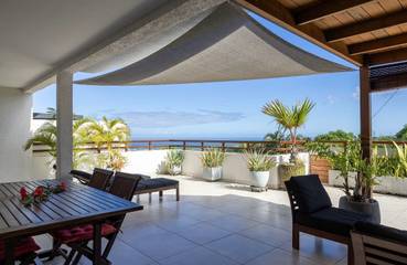 Appartement de vacances pour 4 personnes, avec balcon sur l' Île de la Réunion