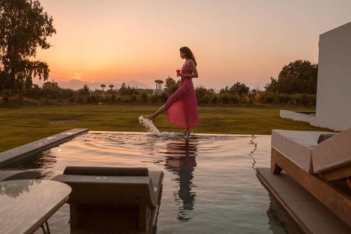 Villa für 3 Personen, mit Whirlpool und Pool sowie Garten auf Kos - 3