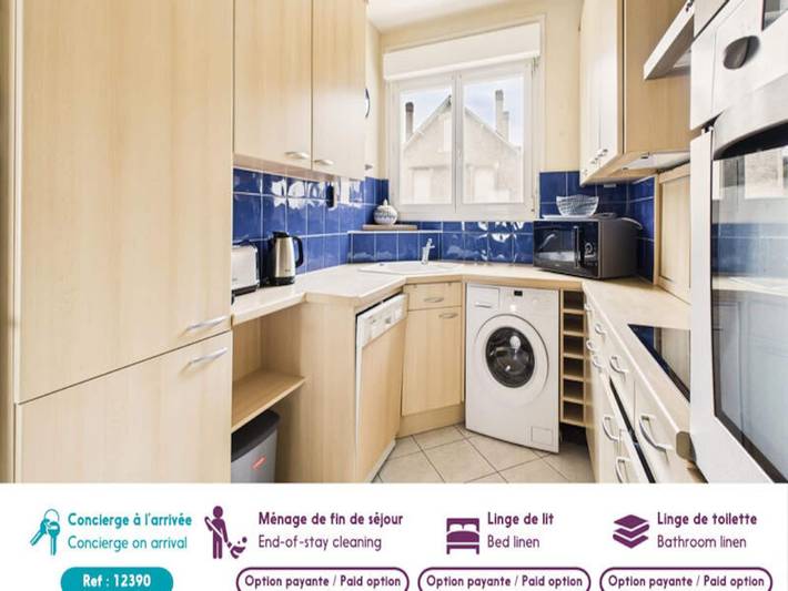 Gîte pour 6 personnes, avec terrasse, adapté aux familles dans Casino De Pornichet - 4