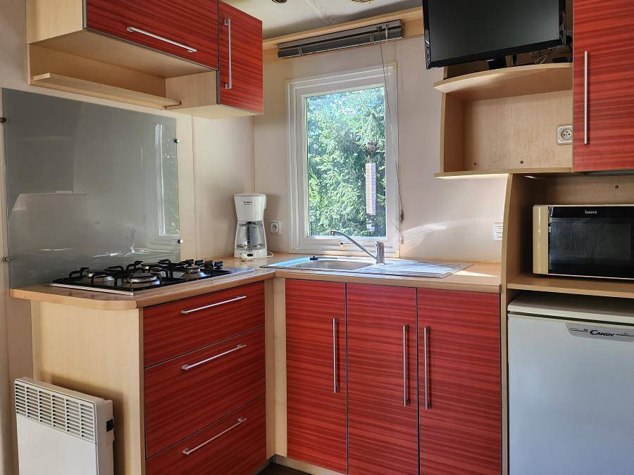 Camping le Moulin - Mobilhome 5 personas - Cottage Eco - 28 m² (28 m ²) in Patornay, Jura