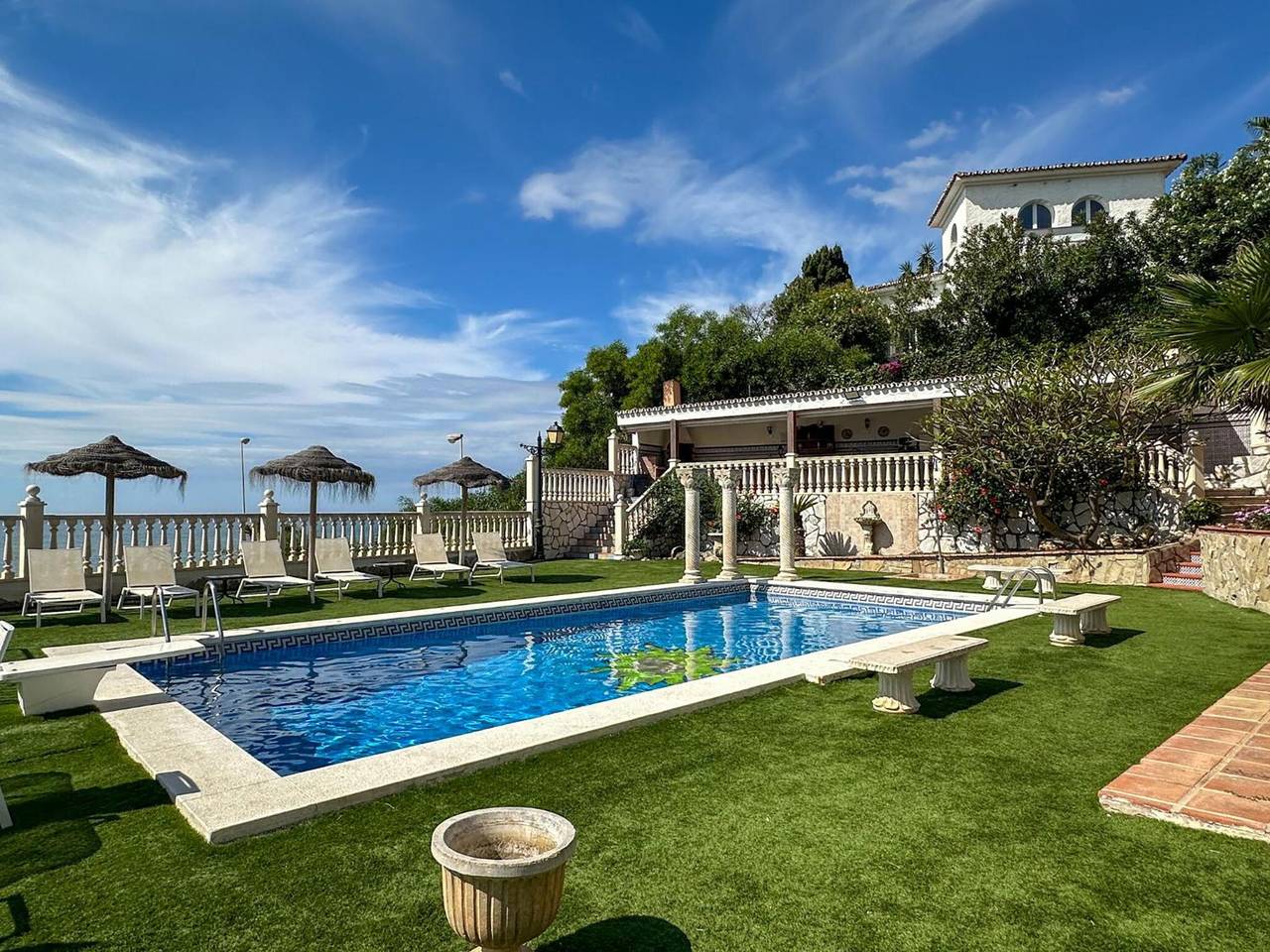 Villa « Sunrise Benalmádena » avec vue mer, Wi-Fi et climatisation in Benalmádena Costa, Benalmádena