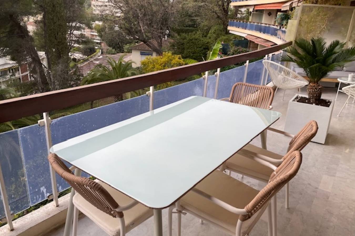 Ganze Wohnung, Ferienwohnung für 4 Personen mit Terrasse in Le Cannet, Mittelmeerküste (Frankreich)