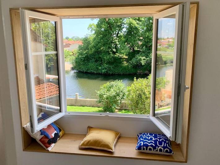 Maison de vacances pour 6 personnes, avec jardin ainsi que terrasse et vue