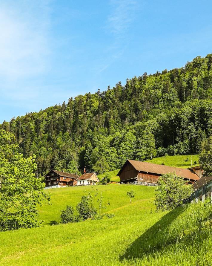 Bauernhof für 5 Personen, mit Garten in der Schweiz