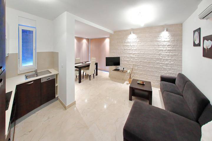 Ganze Wohnung, Sunadria Apartments-A2 one bedroom in Strand Kožino, Zadar (Kommun)