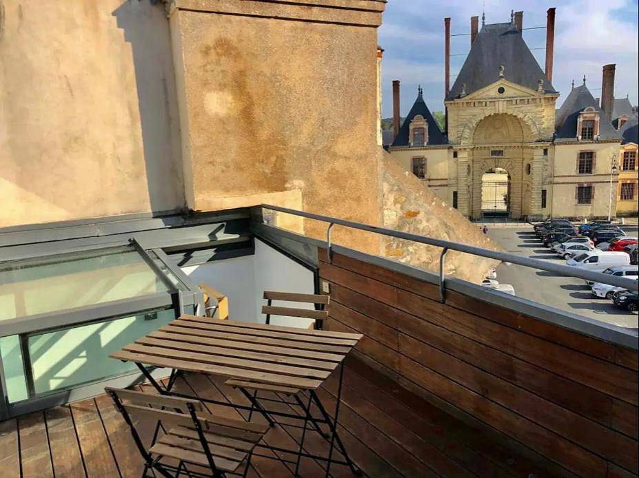 Vue Château Fontainebleau - Chez Lydia in Fontainebleau, Seine-et-Marne