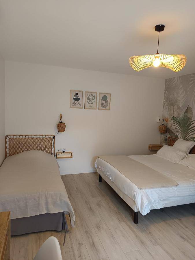 Double Room with Terrace in Saint-Priest, Lyon et ses environs