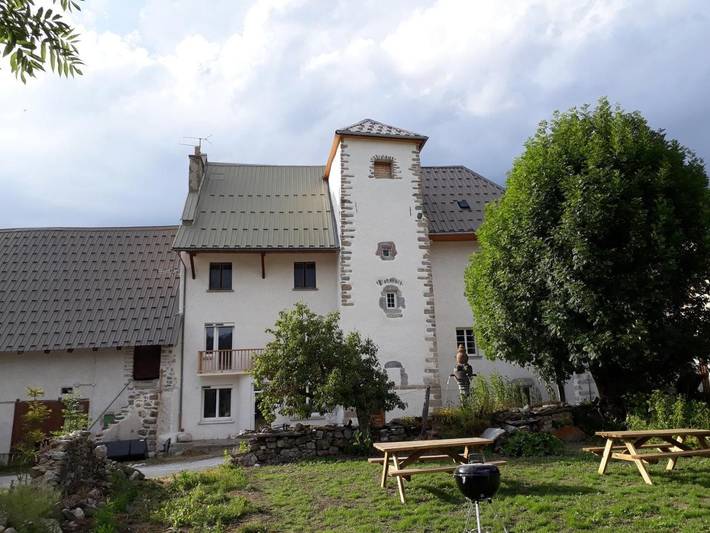 Vakantieappartement voor 10 personen, met tuin en uitzicht in Ancelle