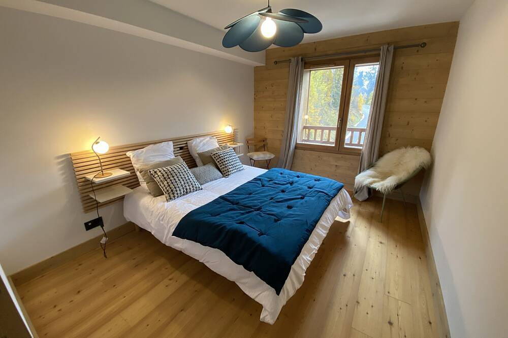 Ganze Wohnung, Beautiful new apartment 86 m2, 3 bedrooms 3 bathrooms south facing mountain view in Sainte-Foy-Tarentaise, Rutor-Gruppe