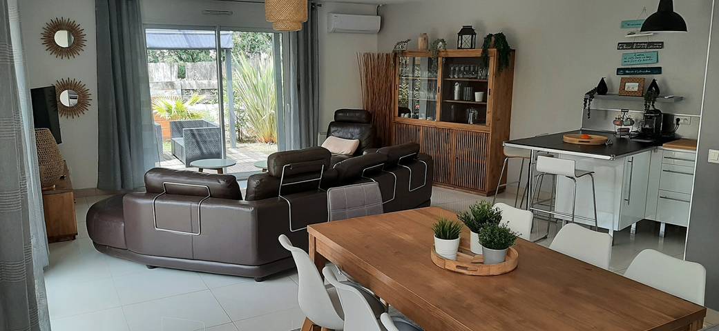 Gîte pour 8 personnes, avec jardin et terrasse à Lanton - 3