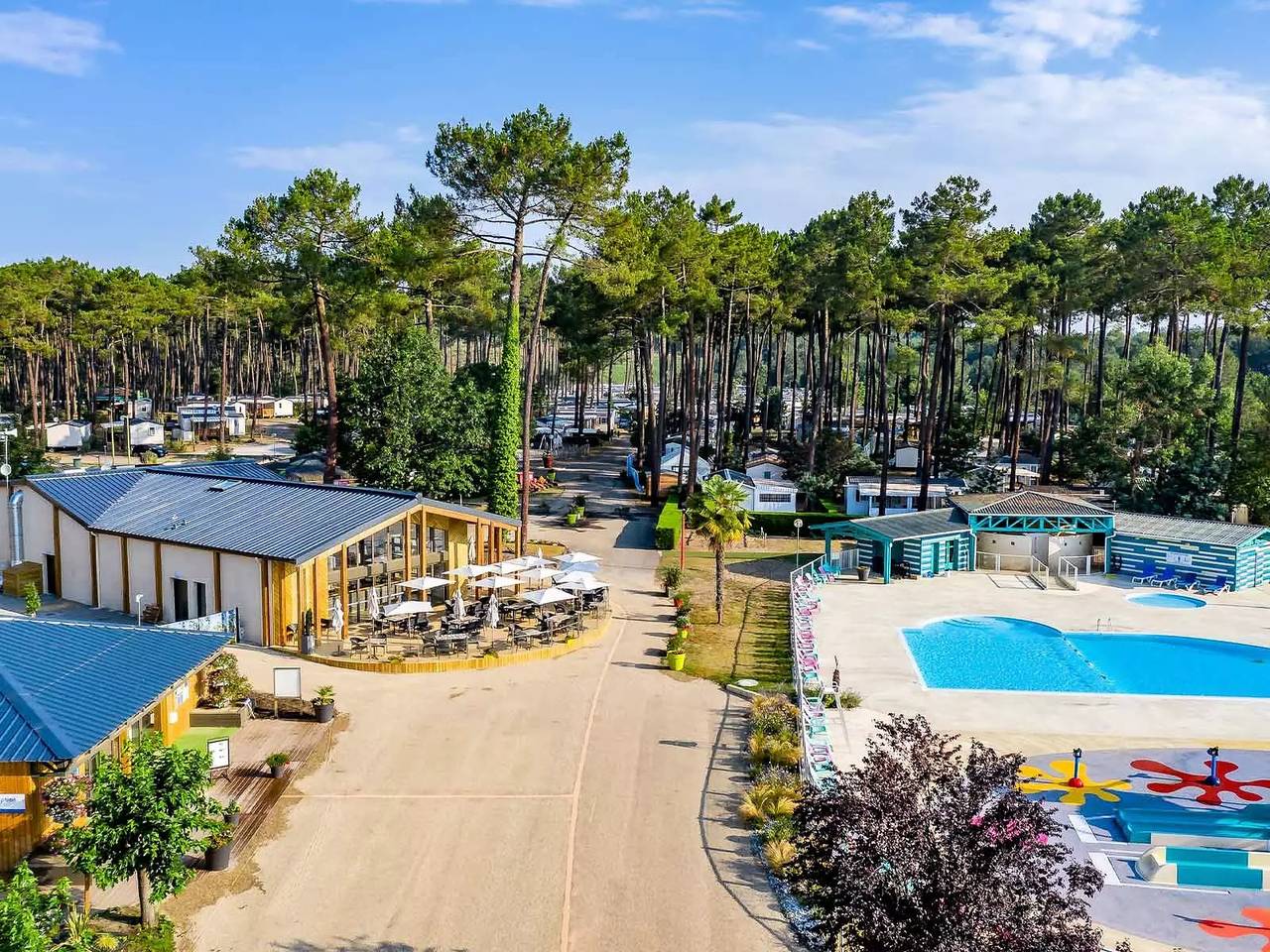 Casa móvil Esencial 2 hp Firma con aire acondicionado 6 personas in Saint-Julien-en-Born, Côte d’Argent