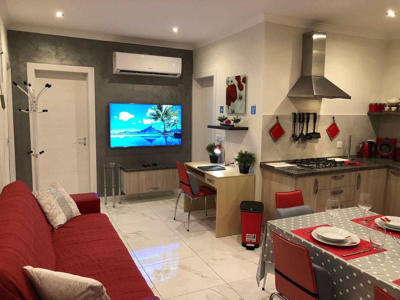 Appartement entier, Klimatisierte Wohnung mit Grill und Terrasse in Marsaskala, Île de Malte
