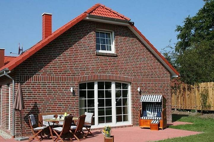 Ferienhaus für 6 Personen, mit Terrasse und Sauna sowie Garten in Norden