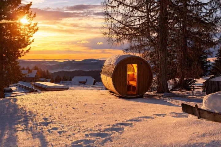 Ferienwohnung für 6 Personen, mit Sauna und Garten sowie Ausblick, mit Haustier - 1