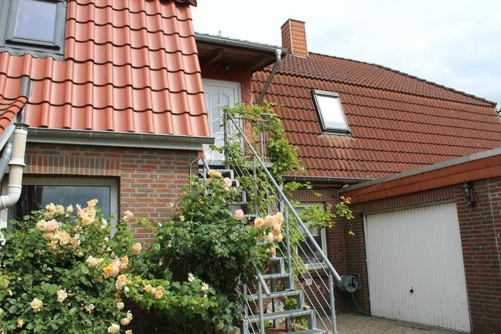 Ferienwohnung für 3 Personen, mit Balkon und Ausblick in Hagen im Bremischen