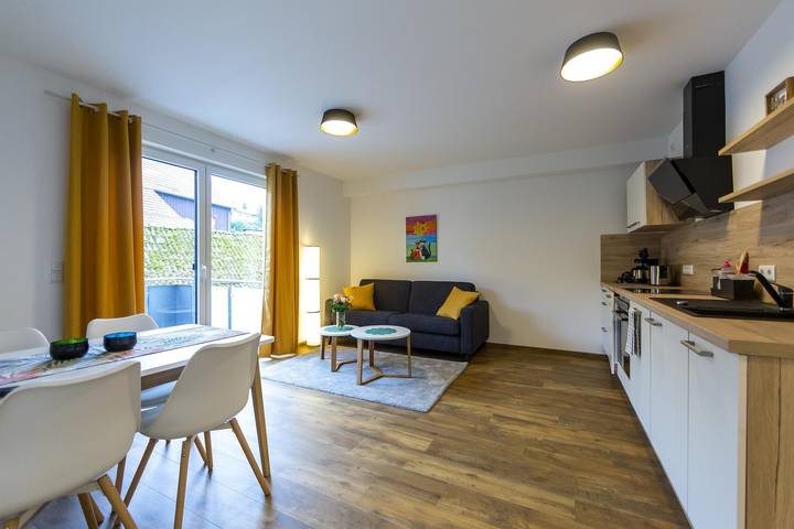 Ferienwohnung für 4 Personen, mit Balkon, mit Haustier in Gersfeld - 4