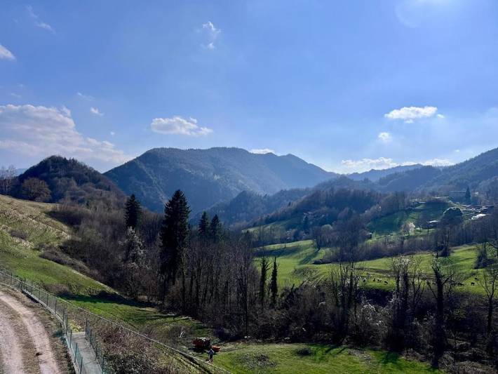 Gîte pour 3 personnes, avec Balcon et Vue dans Serina