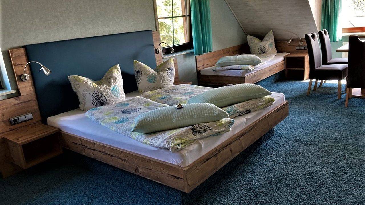 Mehrbettzimmer für 5 Personen in Hagnau in Hagnau am Bodensee, Region Bodensee-Oberschwaben