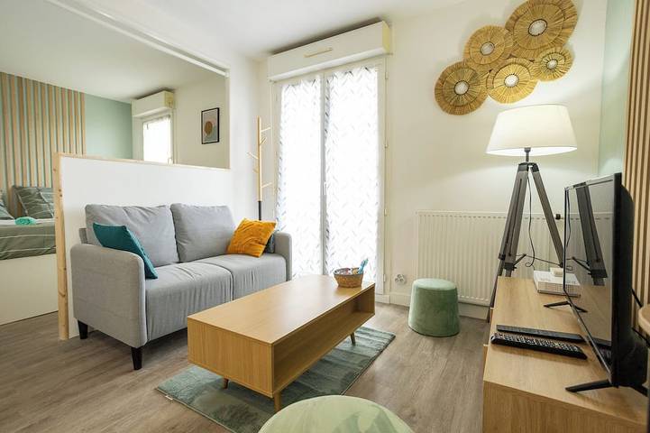 Appartement de vacances pour 2 personnes, animaux acceptés à Saint-Nazaire