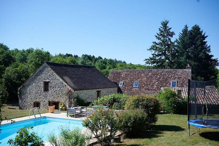 Maison de vacances pour 8 personnes, avec terrasse et jardin à Le Buisson-de-Cadouin