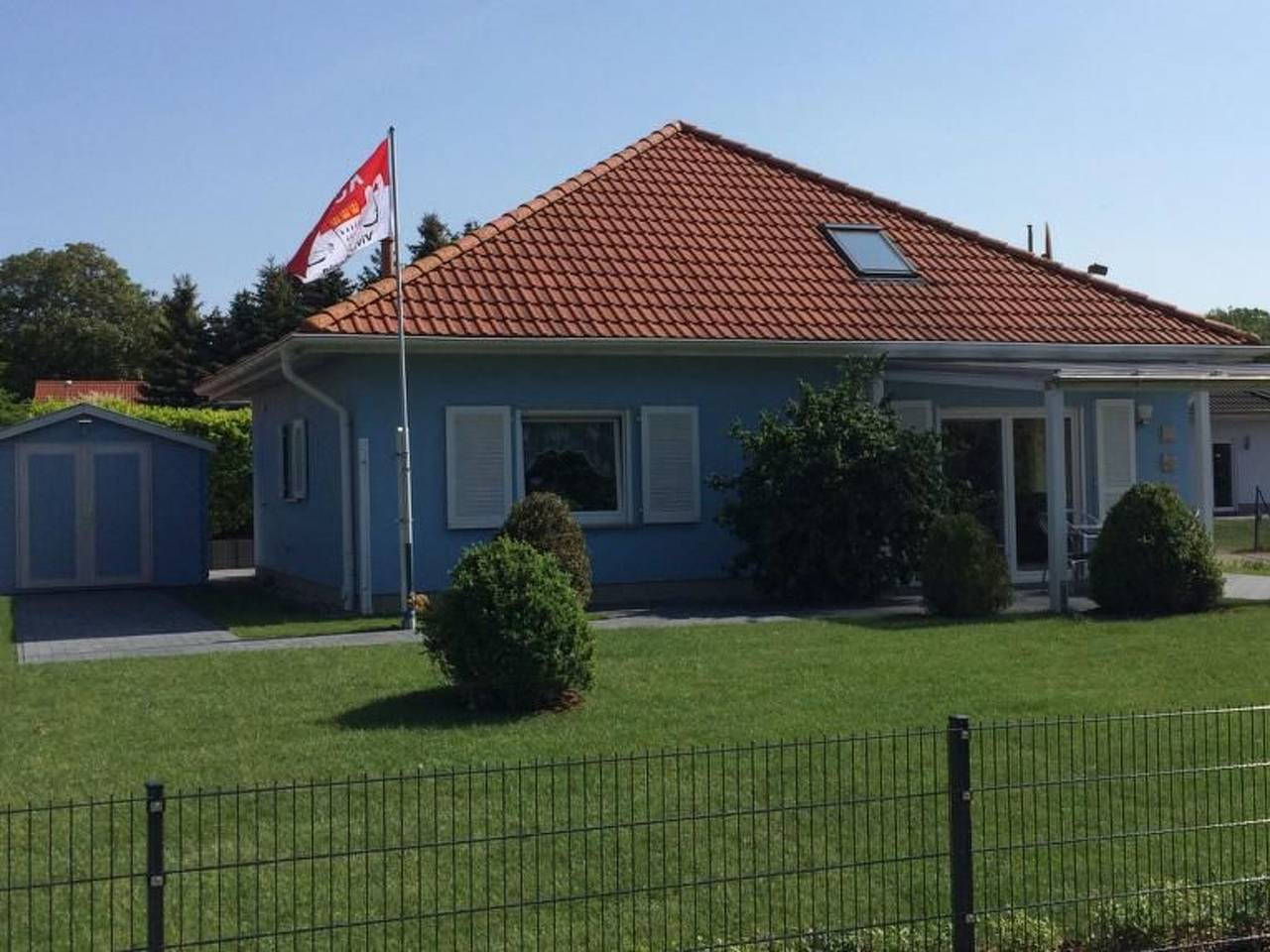 In Wischuer mit Terrasse, Grill und Garten in Wischuer, Biendorf