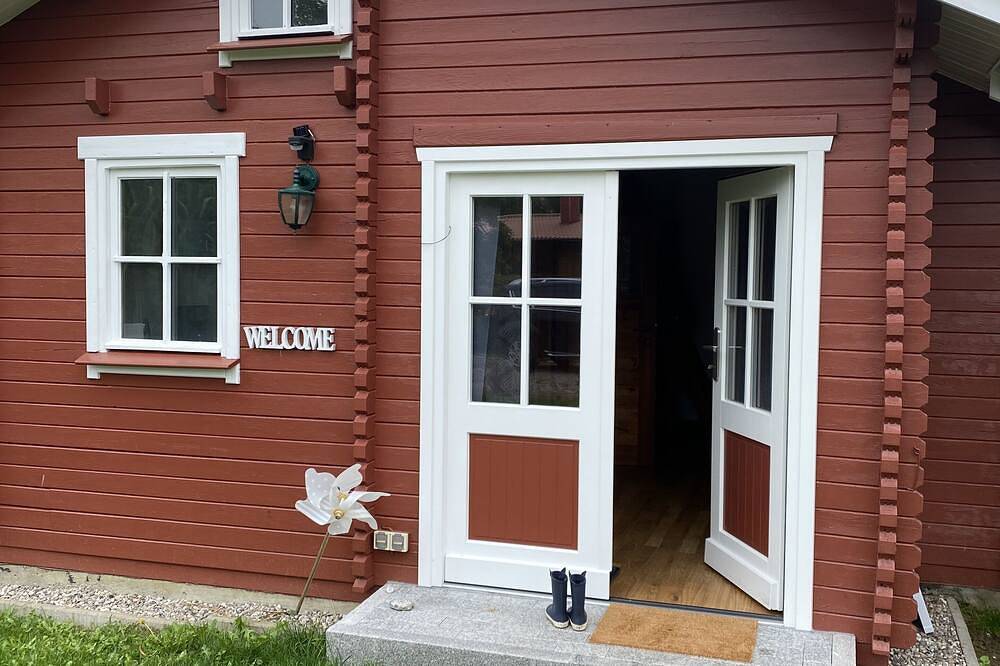 Urige Übernachtungsmöglichkeit Nahe der Ostsee in unserem Blockhaus in Dassow, Nordwestmecklenburg (Wismar und Umgebung)