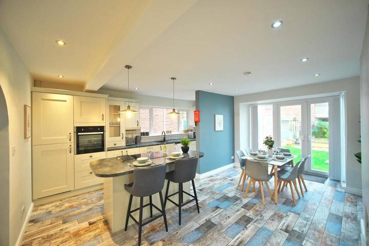 Appartement de vacances pour 8 personnes, avec vue et jardin