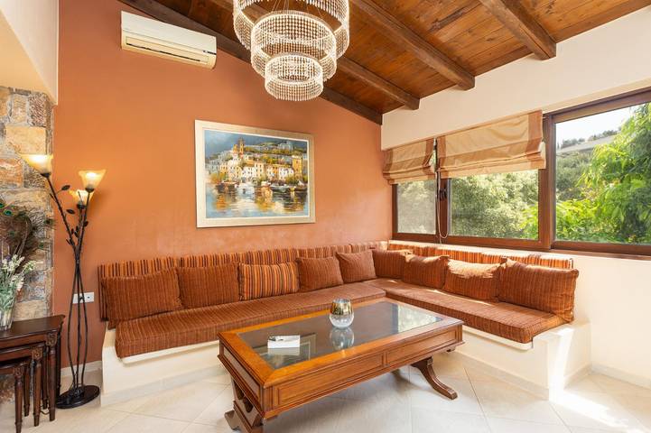 Villa für 10 Personen, mit Meerblick und Garten auf Kreta - 4