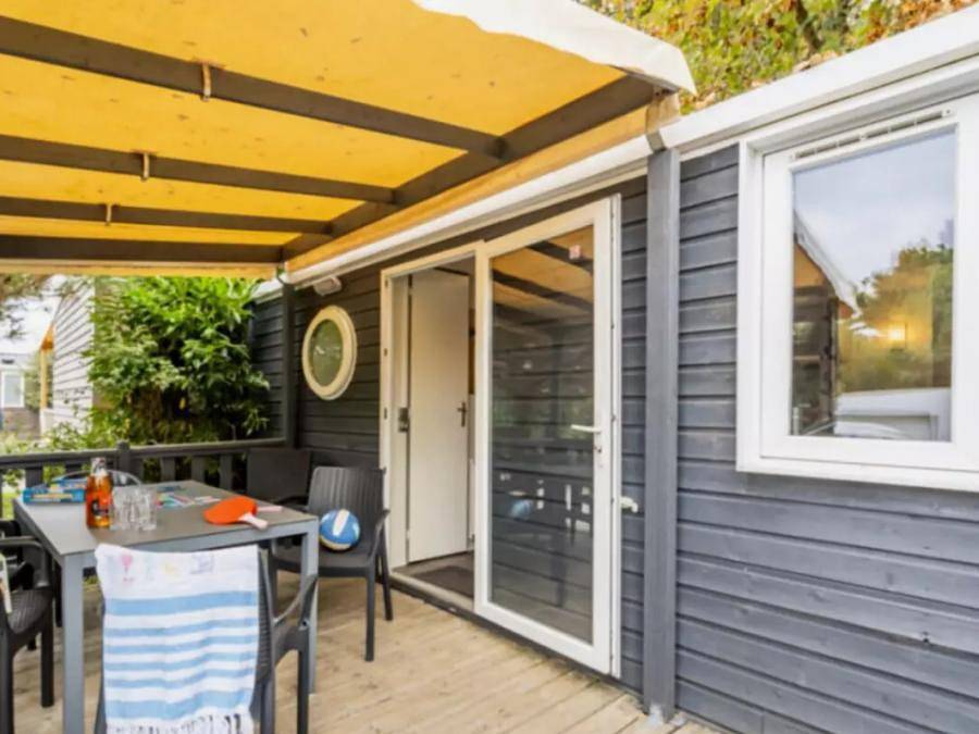 Camping Paradis Au port de l'houmeau - Mobilhome 6 personas - Confort Mobil-home 4 Piezas 6 Personas Aire Acondicionado + Tv in L'Houmeau, Región de La Rochelle