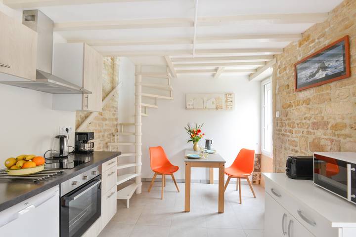 Maison de vacances pour 2 personnes, avec Terrasse à Douvres-la-Délivrande