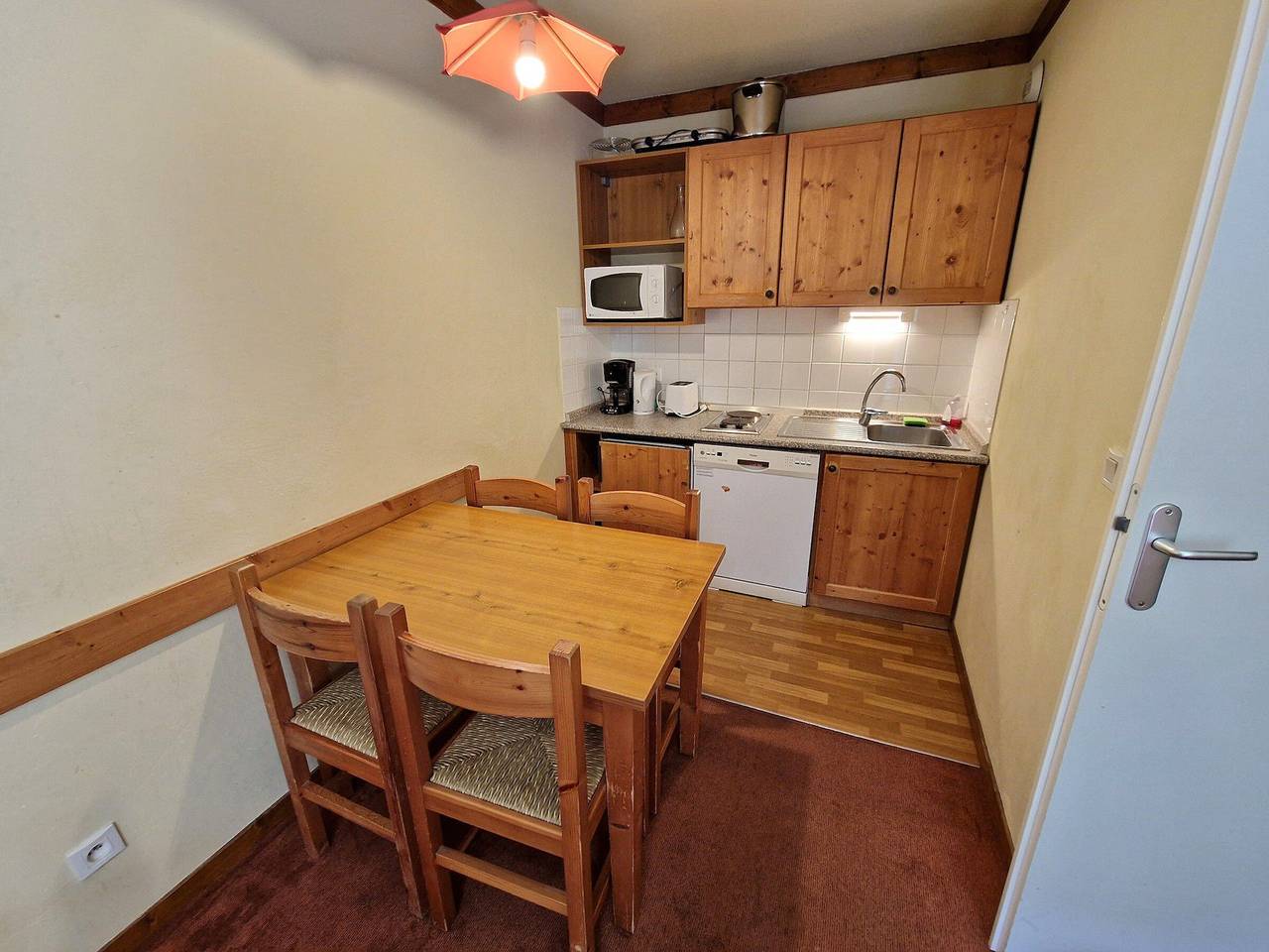 Apartamento entero, 2 piezas para 4 pers, 30m del telecabina en Valfréjus in Valfréjus, Modane