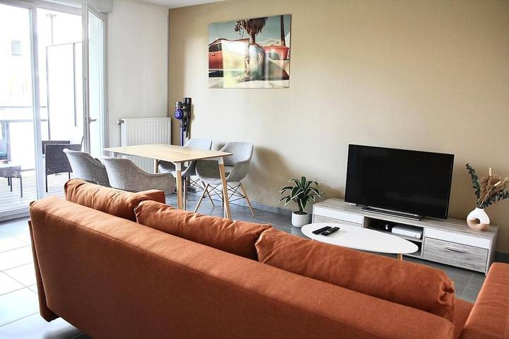 Appartement de vacances pour 4 personnes, avec balcon