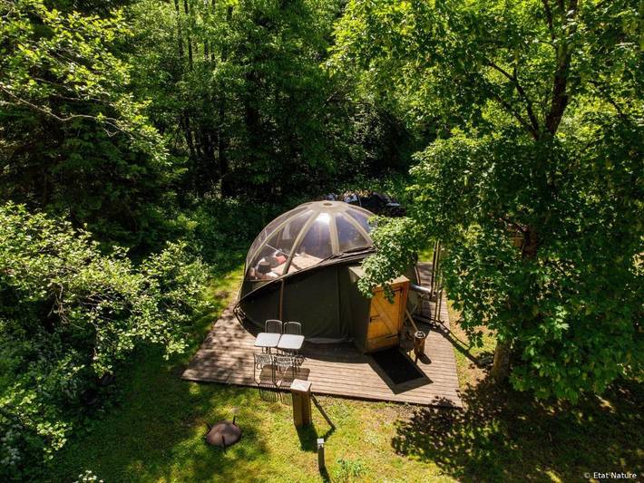 Gîte pour 4 personnes, avec Jacuzzi ainsi que Terrasse et Jardin dans Magnières