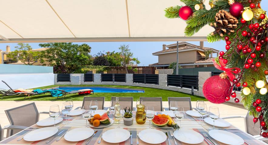 Villa voor 14 personen, met tuin, met huisdier in El Campello