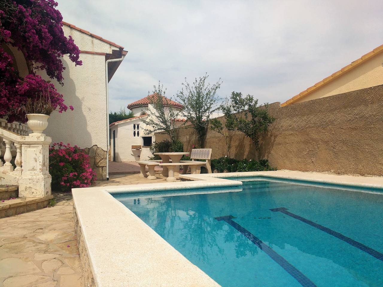 Villa cómoda de 3 habitaciones con piscina privada en Miami Playa in Montroig, Costa Dorada