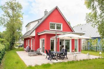 Ferienhaus für 4 Personen, mit Garten und Sauna, mit Haustier in Dierhagen