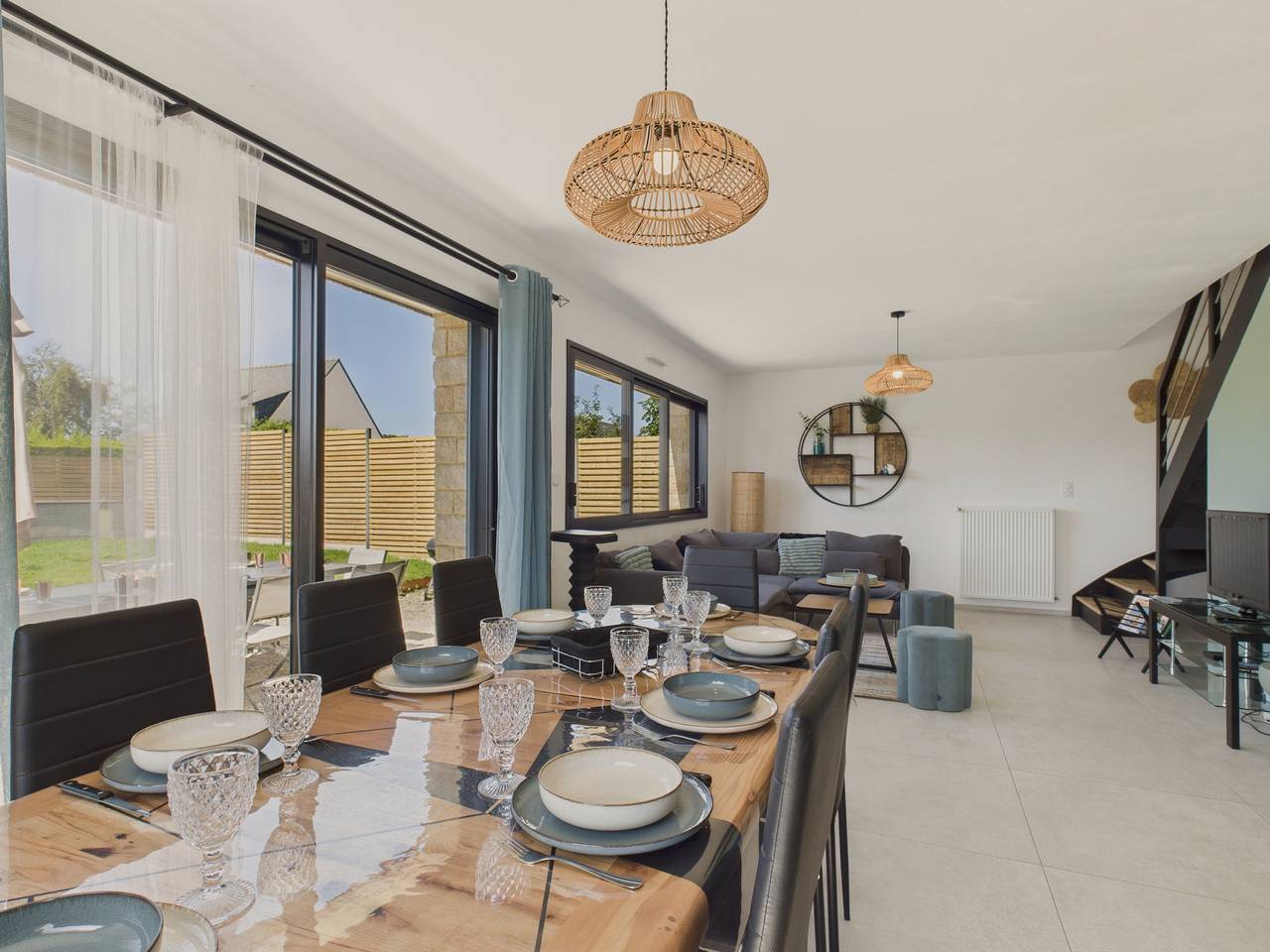 Sea view – 500m from the beach – House for 10 in Saint-Gildas-de-Rhuys, Côte des Mégalithes