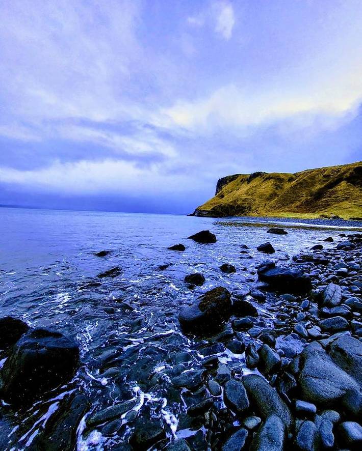 Camping für 3 Personen, mit Ausblick auf Skye