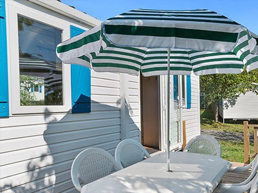 Camping La Dune Blanche - Mobilhome 6 personas - Classic | 3 Dormitorios | 6 Pers. | Terraza individual in Camiers, Montreuil und Umgebung