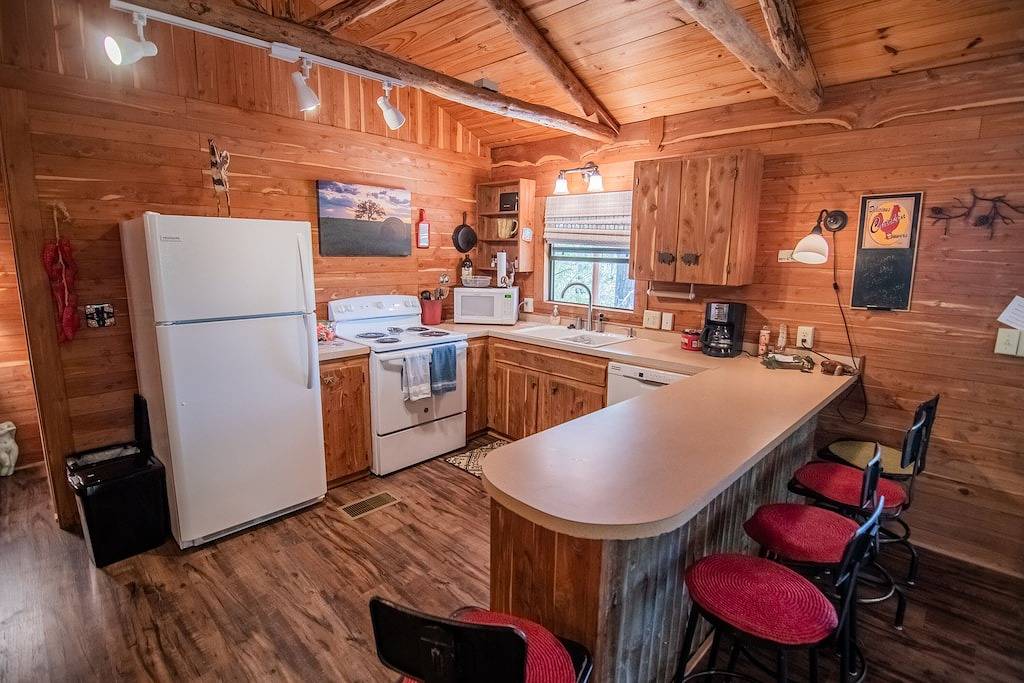 Abgeschiedenheit in den verlorenen Kiefern in Bastrop County