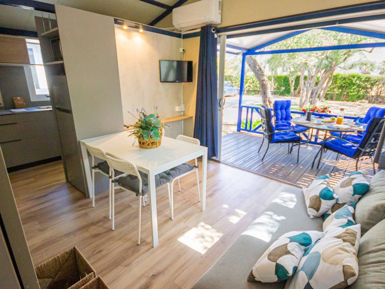 Mobil home climatisé, animaux Ok - 5 pers. in Platges del Camaril (Terres de l'Ebre), Alcanar