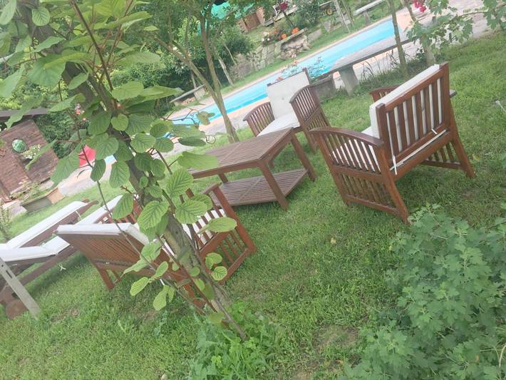 B&b per 6 persone, con Balcone e Terrazza nonché Giardino e Piscina ad Asti (Comune)