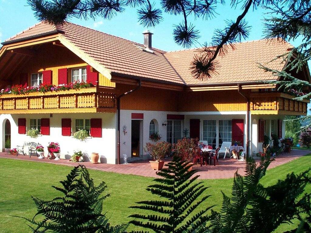 Im Haus Abendberg in Wilderswil, Thunersee