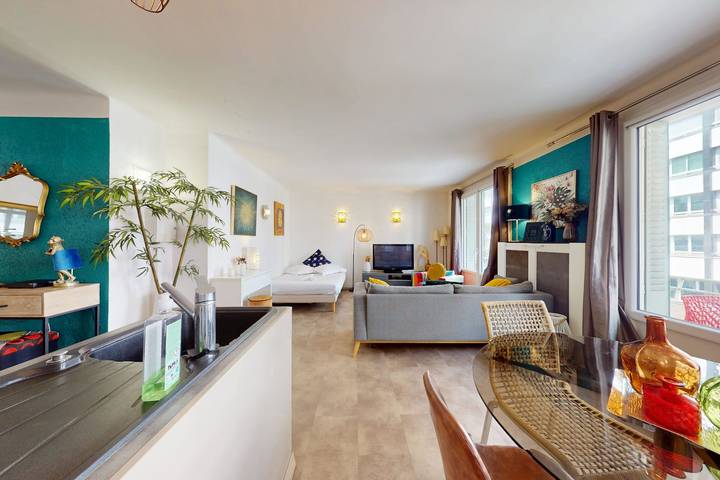 Apartamento de vacaciones para 4 personas, con balcón, Se admiten mascotas - 1