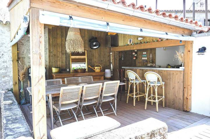Casa de vacaciones para 8 personas, con terraza y jardín - 1