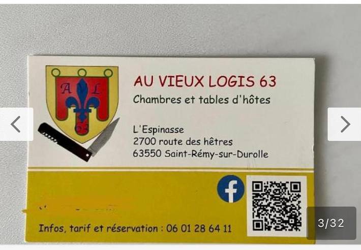 Location de vacances pour 2 personnes, avec jardin et vue, animaux acceptés à Saint-Rémy-sur-Durolle - 2