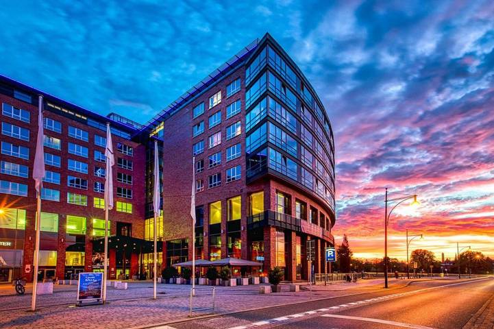Hotel für 2 Personen, mit Terrasse und Sauna, mit Haustier in Hanse Sail