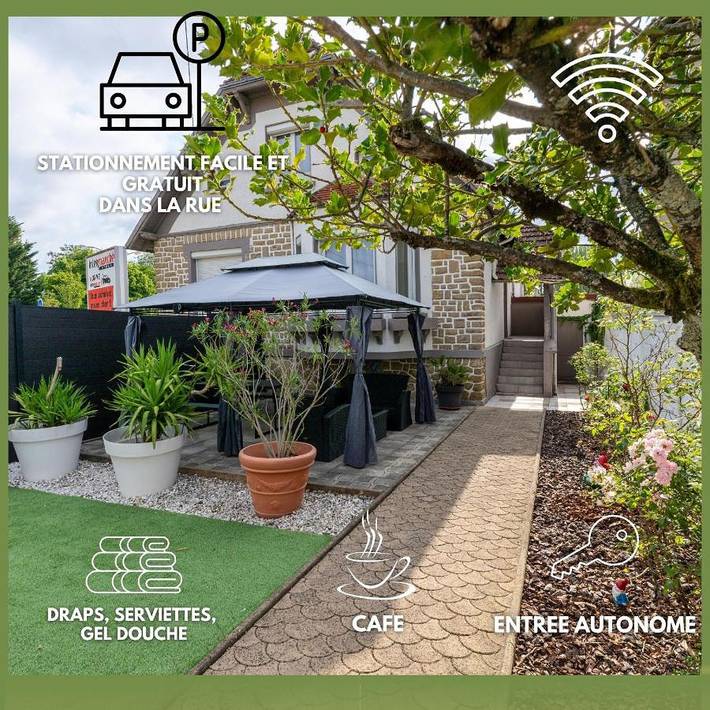 Maison de vacances pour 8 personnes, avec terrasse, animaux acceptés