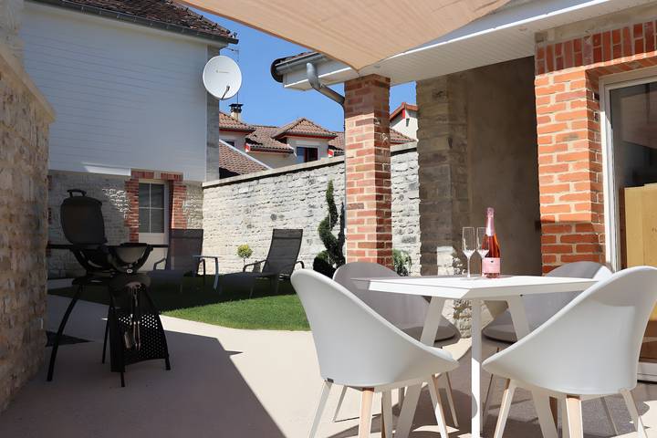 Gîte Rural La Remise – Wi-Fi, Champagne offert, sauna, hammam in Colombé-la-Fosse, Aube